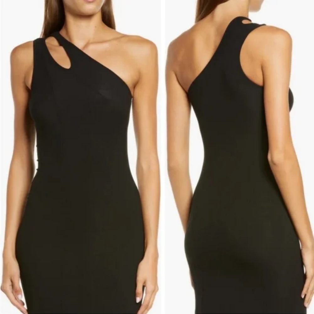 1. NWT SKIMS SOFT LOUNGE CUT OUT ONE SHOULDER MINI DRESS SIZE SMALL